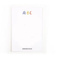 Postcard set for coloring - SCHOOLCHILD