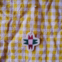 Reflective Pendant Whale