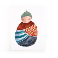 Postkarte Baby