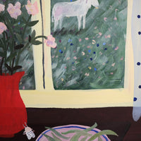 Originalillustration - Ausblick Lilleborg