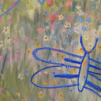 Originalillustration - No Butterflies no Flowers