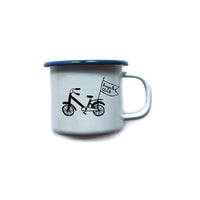 Enamel mug Bicycle Club