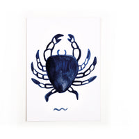Postcard Zodiac Sign Cancer