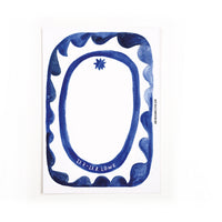 Postcard Zodiac Sign Leo