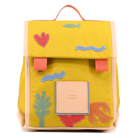 Hänska x Gretas Schwester Schultasche Bright Mustard