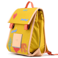 Hänska x Gretas Schwester Schultasche Bright Mustard