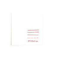 Square postcard Peace