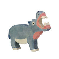 Wooden Animal Hippopotamus