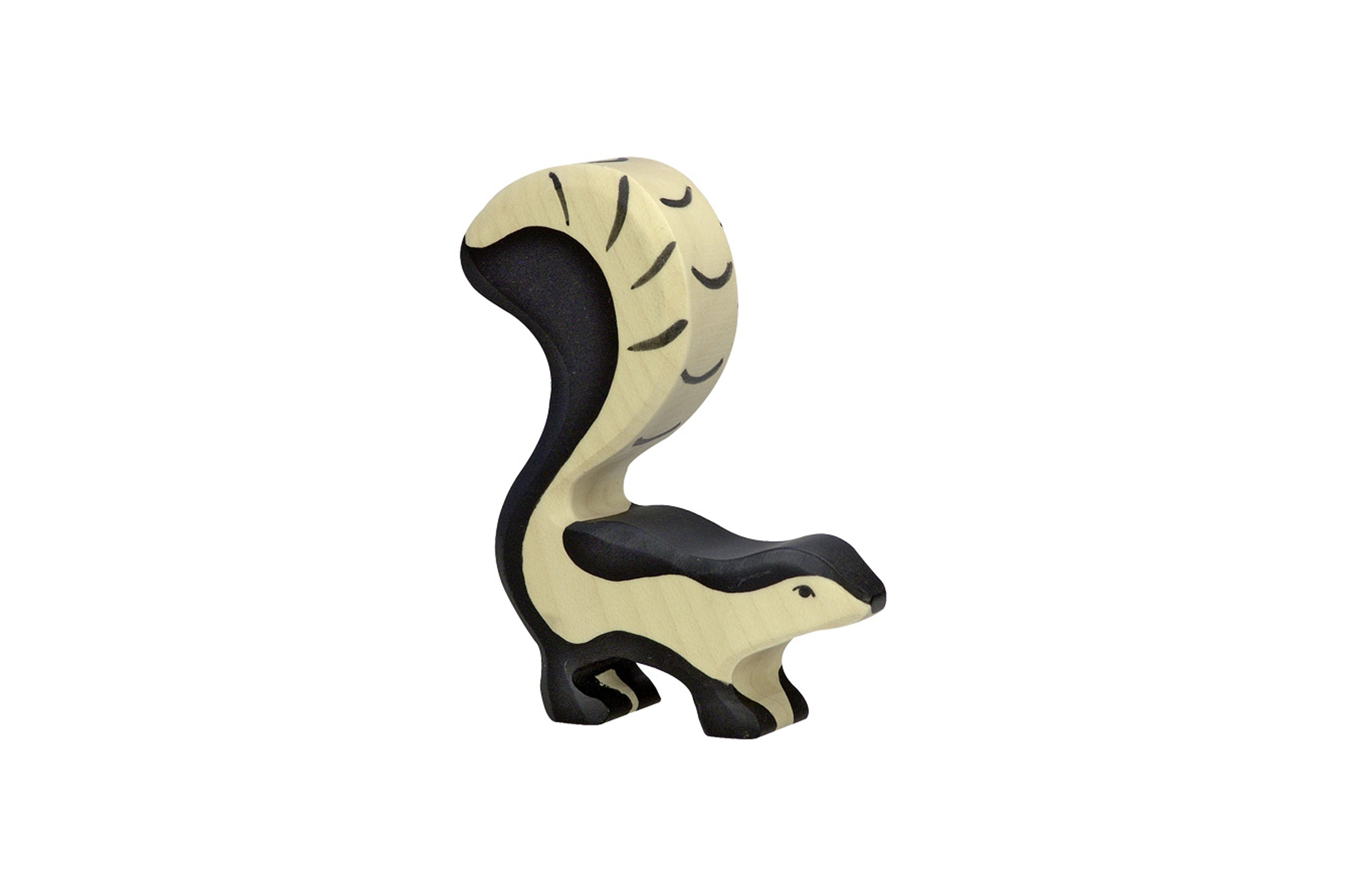 Wooden Animal Skunk – Gretas Schwester