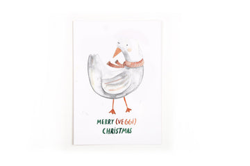 Postkarte Veggi Christmas