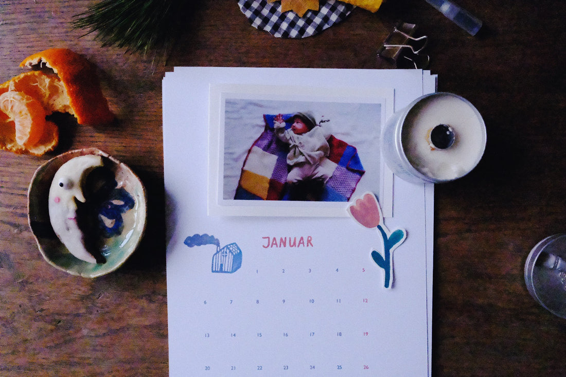 Annual calendar 2025 to design yourself [Download/Printable]