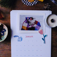Annual calendar 2025 to design yourself [Download/Printable]