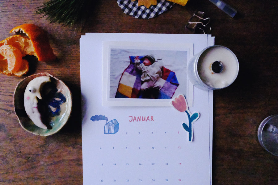 Annual calendar 2025 to design yourself [Download/Printable]