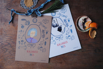 Annual calendar 2025 to design yourself [Download/Printable]