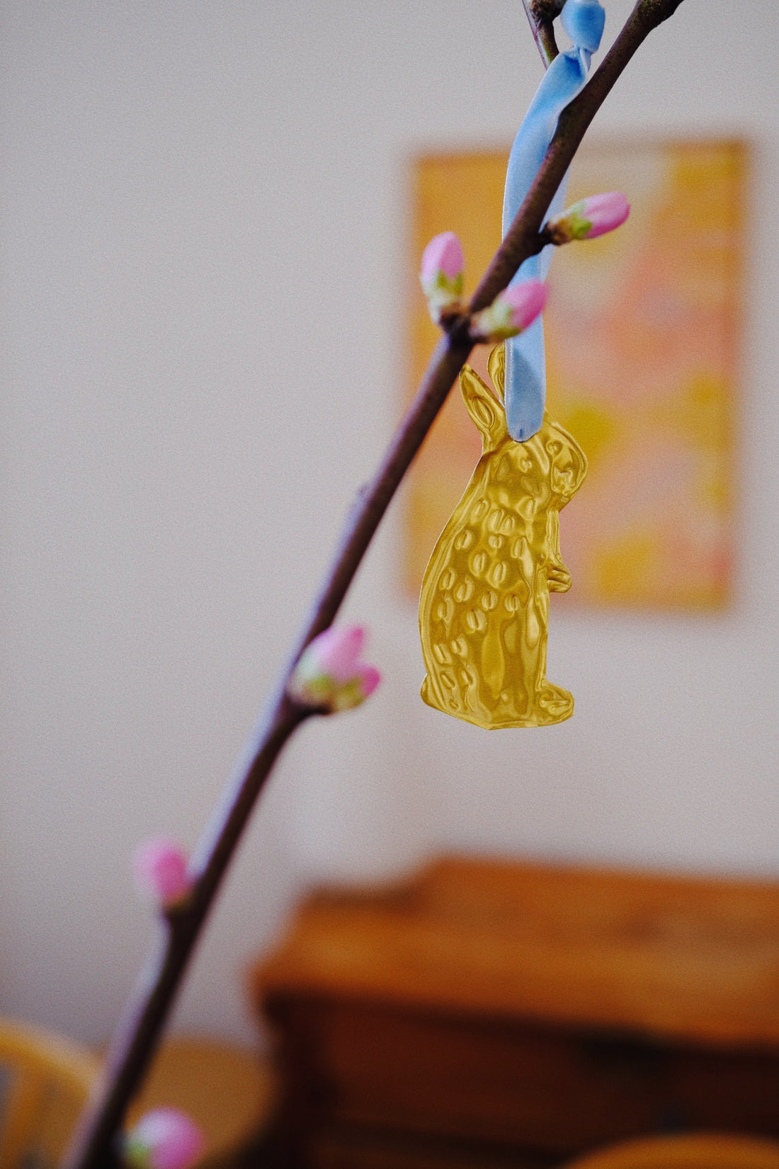 Craft template for golden EASTER pendants [Download/Printable]