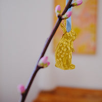 Craft template for golden EASTER pendants [Download/Printable]
