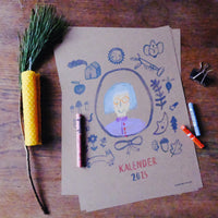Annual calendar 2025 to design yourself [Download/Printable]