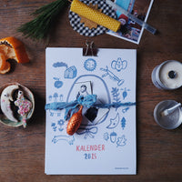 Annual calendar 2025 to design yourself [Download/Printable]