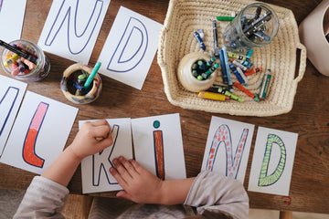 Postcard set for coloring - SCHOOLCHILD