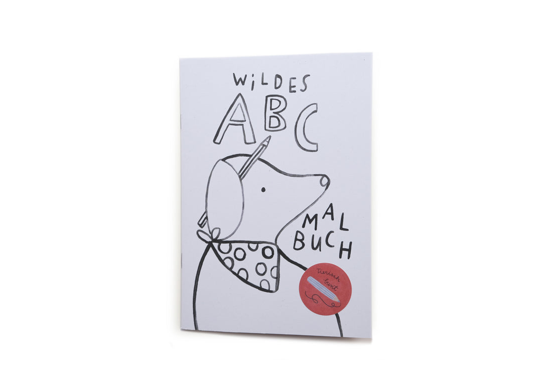 Wild ABC Coloring Book