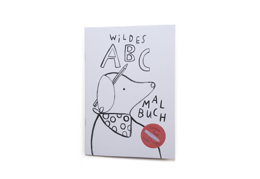 Wild ABC Coloring Book