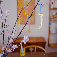 Craft template for golden EASTER pendants [Download/Printable]
