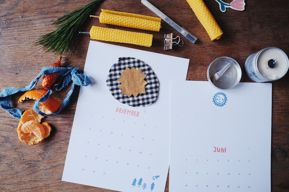 Annual calendar 2025 to design yourself [Download/Printable]