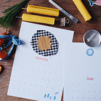 Annual calendar 2025 to design yourself [Download/Printable]