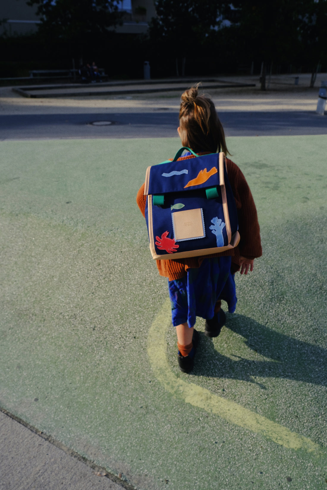Hänska x Gretas Sister School Bag Blue 