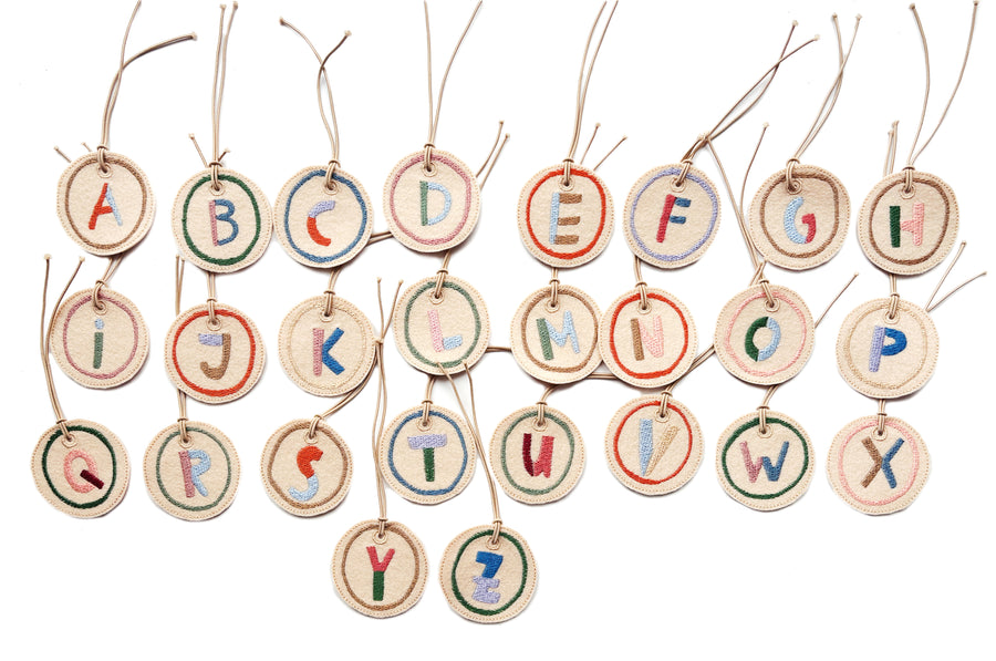 Pendant letters MADE TO ORDER