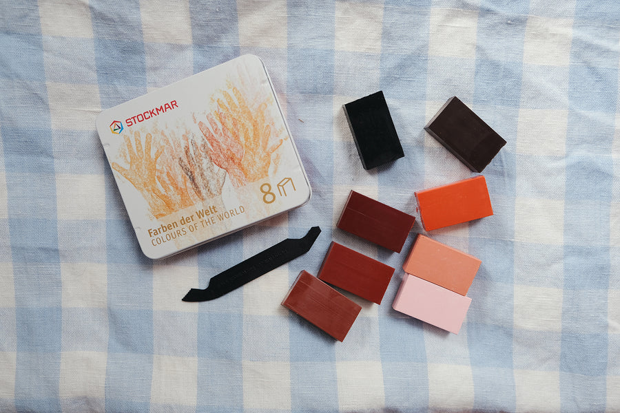 Stockmar wax blocks colours of the world