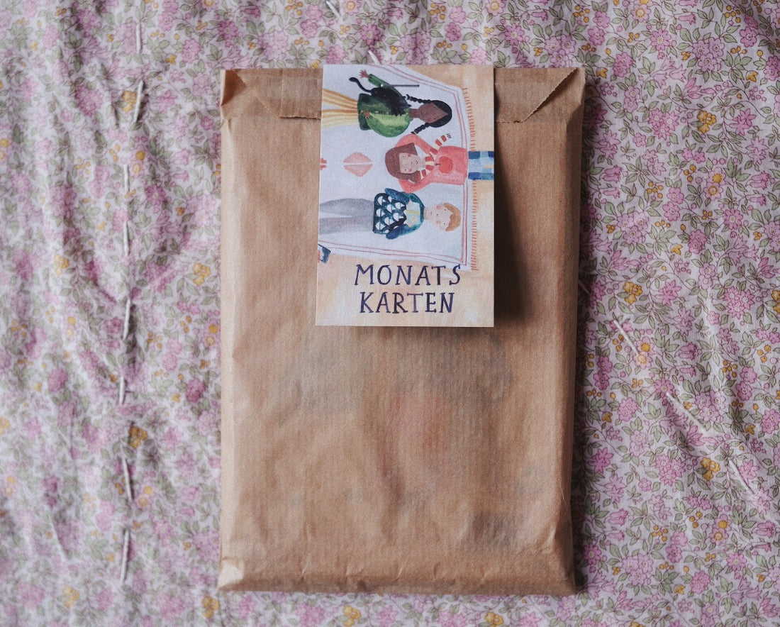 Monatskarten Lila Lämmchen x Gretas Schwester