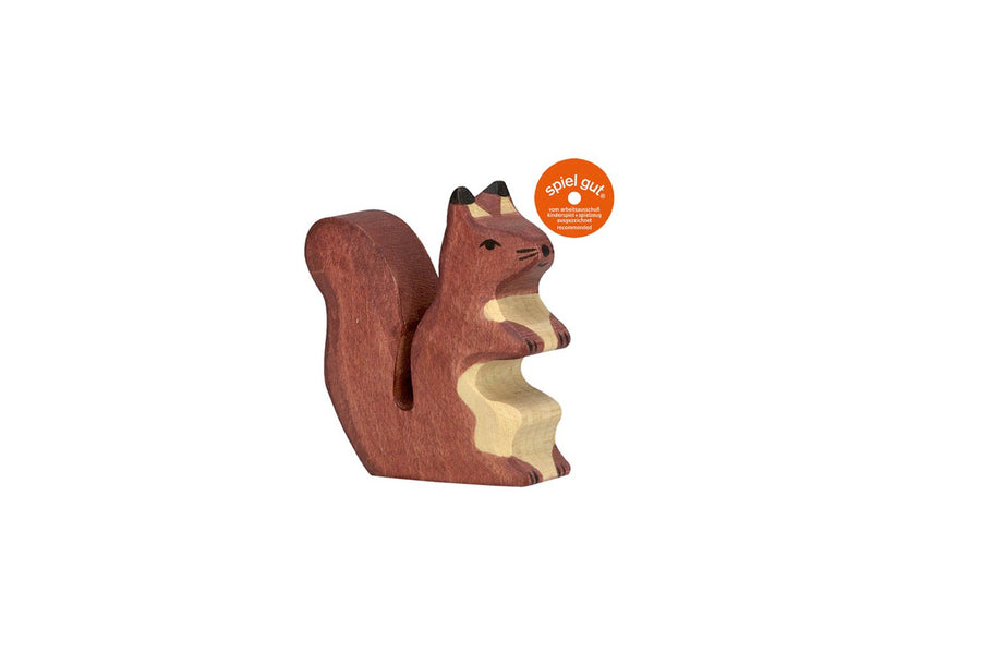 wooden animal squirrel