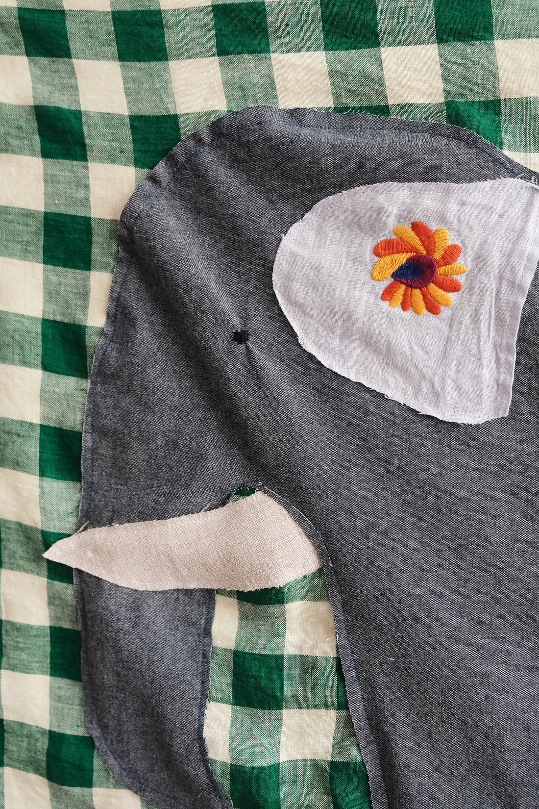 Elefant Wallhanging 1 - Einzelstück