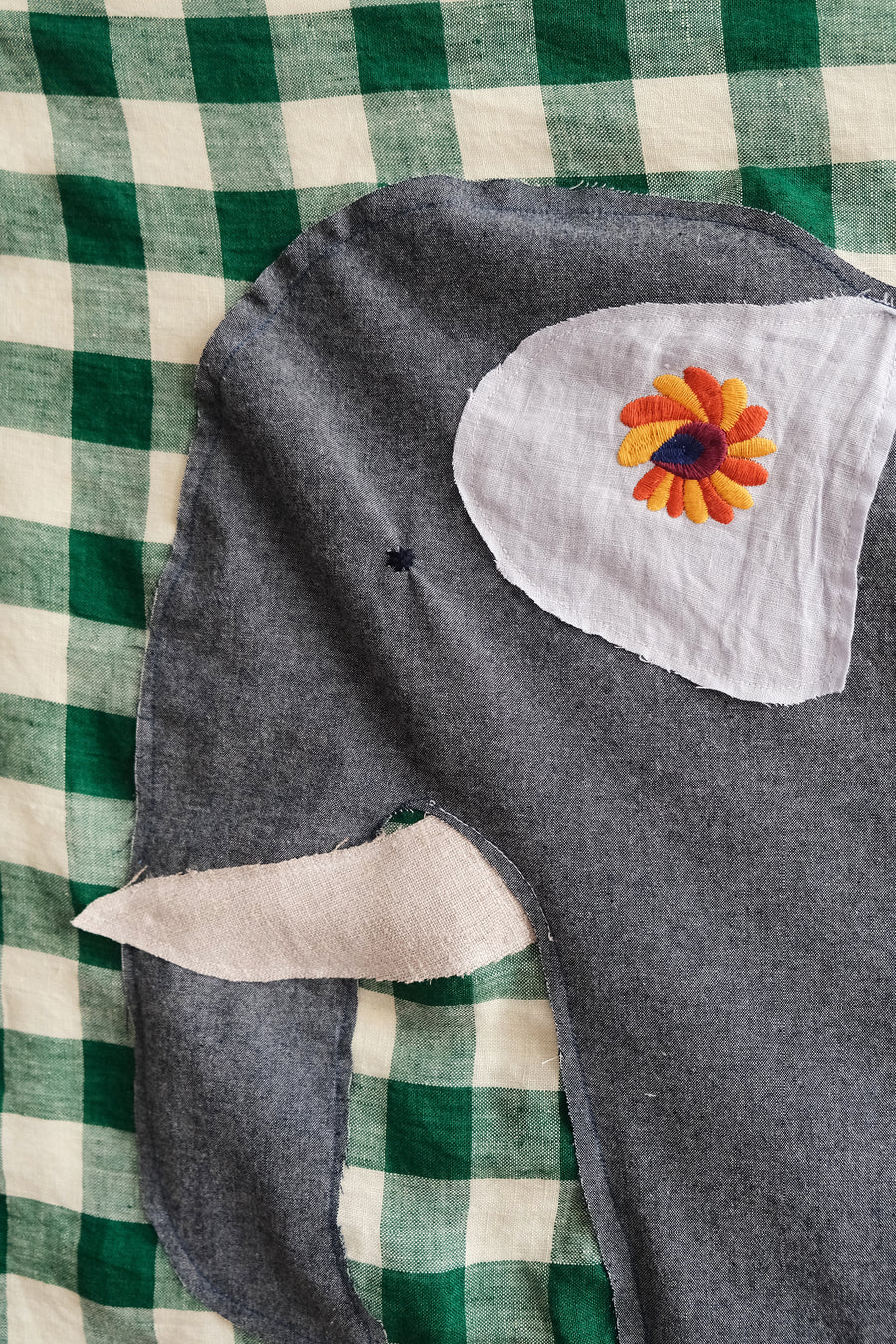 Elefant Wallhanging 1 - Einzelstück