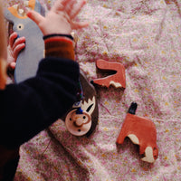 wooden animal squirrel