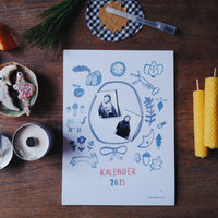 Annual calendar 2025 to design yourself [Download/Printable]