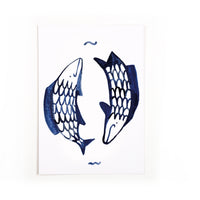 Postcard Zodiac Sign Pisces