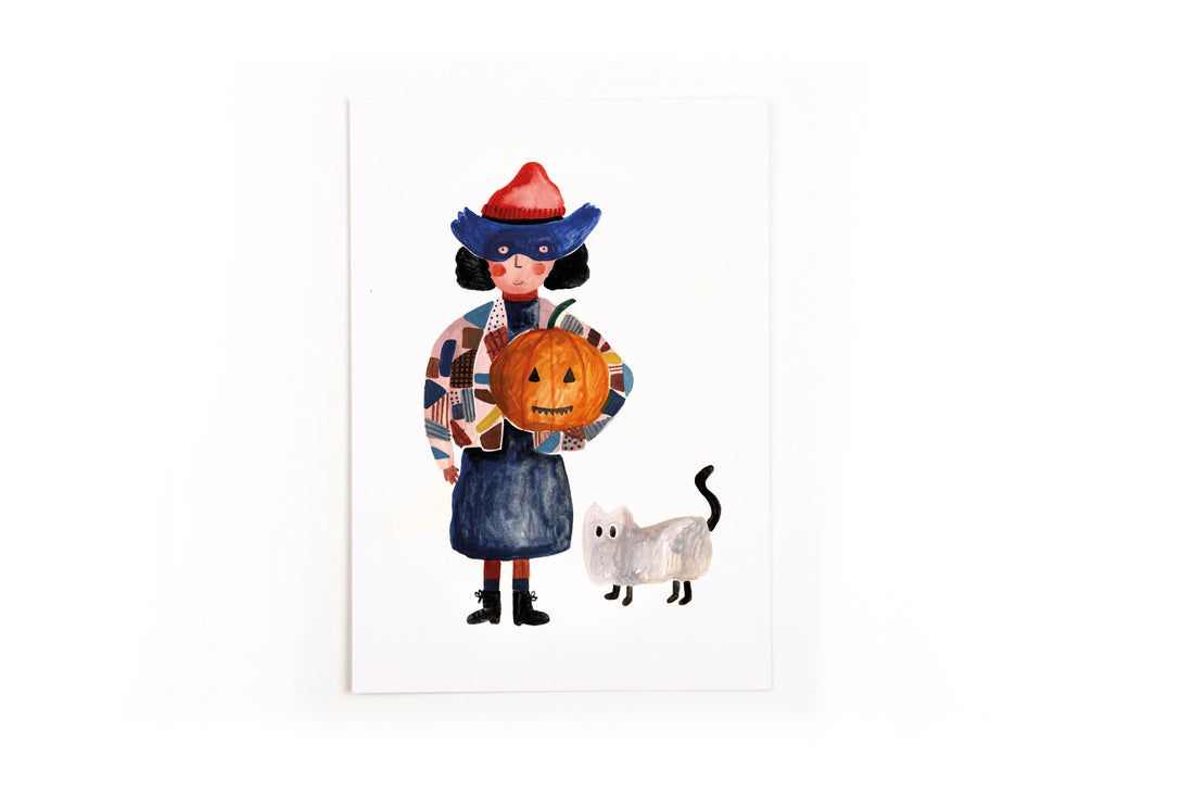 Postcard Halloween