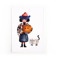 Postcard Halloween