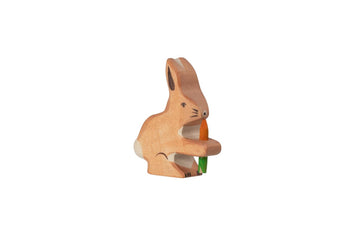 Wooden animal rabbit