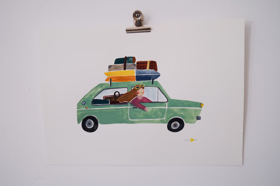 Original illustration Have a great Summer