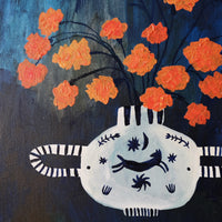 Originalillustration - Lady Marigold