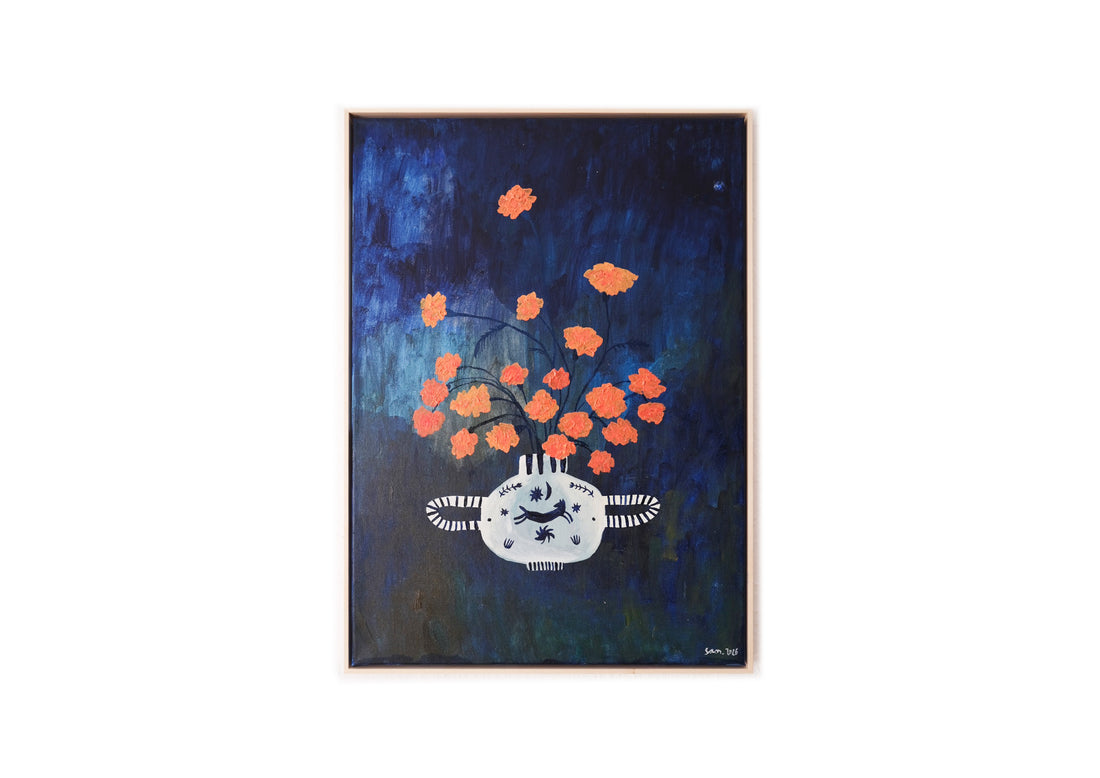 Originalillustration - Lady Marigold