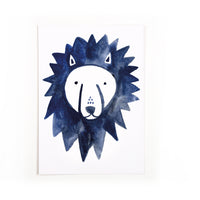 Postcard Zodiac Sign Leo