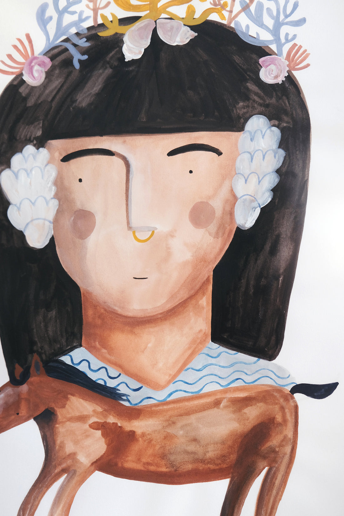 Originalillustration - Alles ist eins - Mari