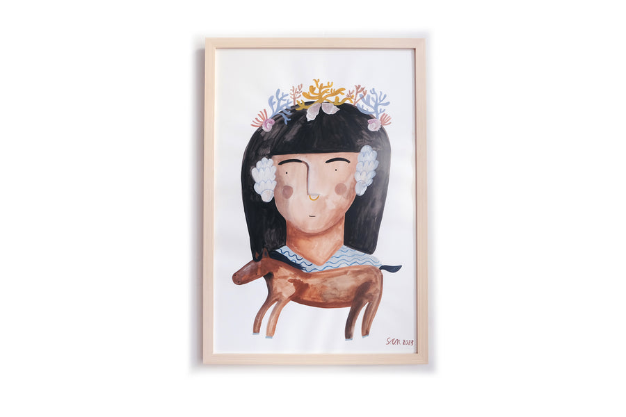 Originalillustration - Alles ist eins - Mari