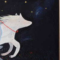 Originalillustration - Running with the Wolf