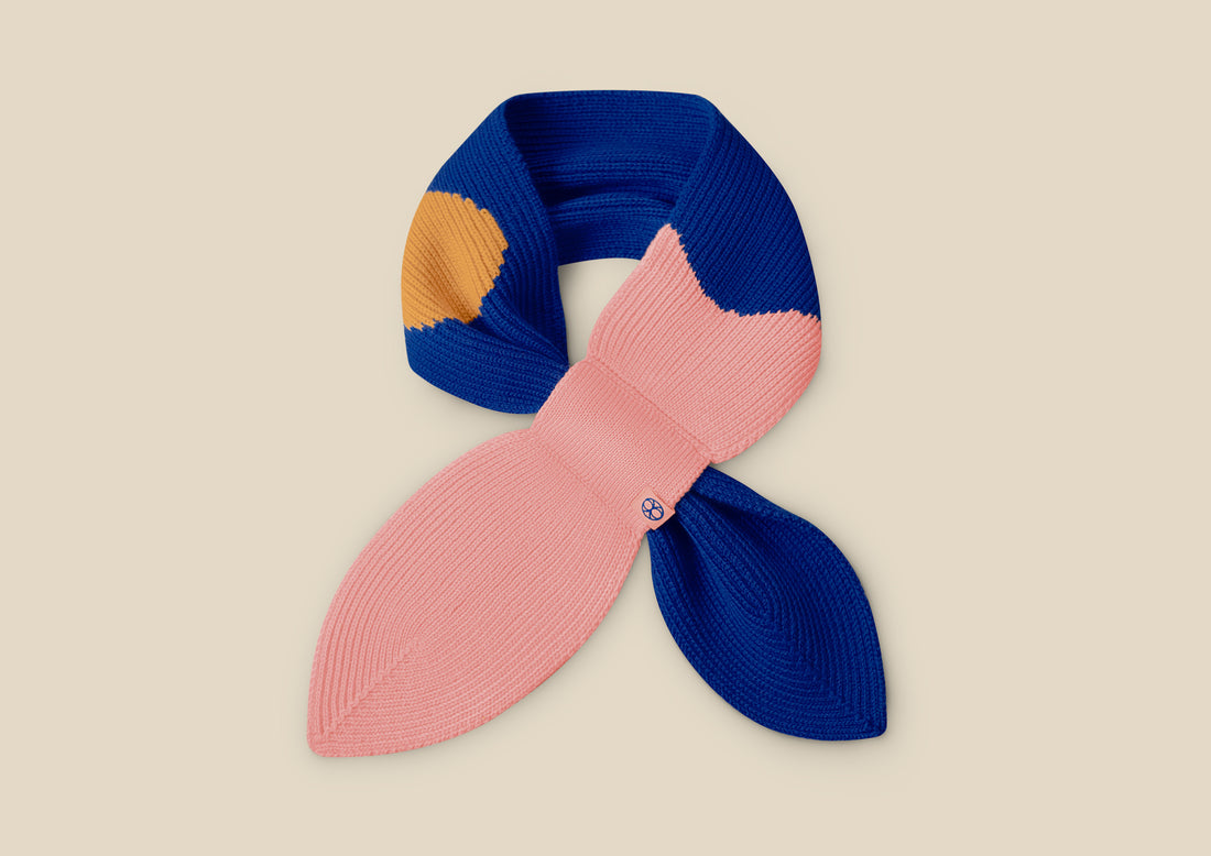 Gretas Schwester × BOO Studio - Sea and Sun SLIP THROUGH Schal