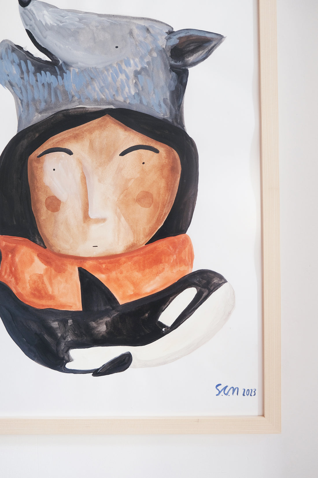 Originalillustration - Alles ist eins - Winnie